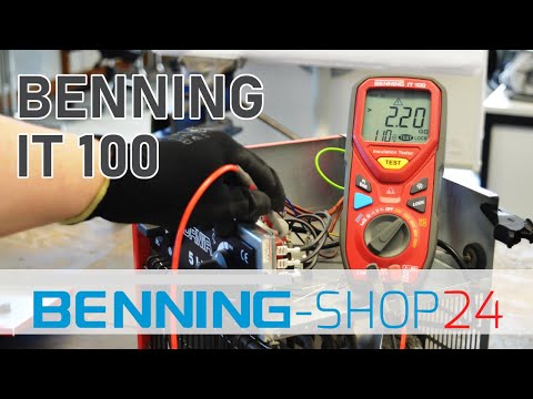 BENNING IT 101 - VDE 0100 Isolationswiderstandsmessgeräte